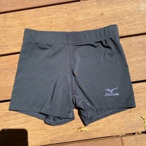 Black kids volleyball shorts